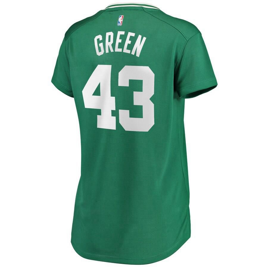 Boston Celtics Javonte Green Fanatics Branded Replica Fast Break Player Icon Jersey Womens - Black | Ireland V7569A9