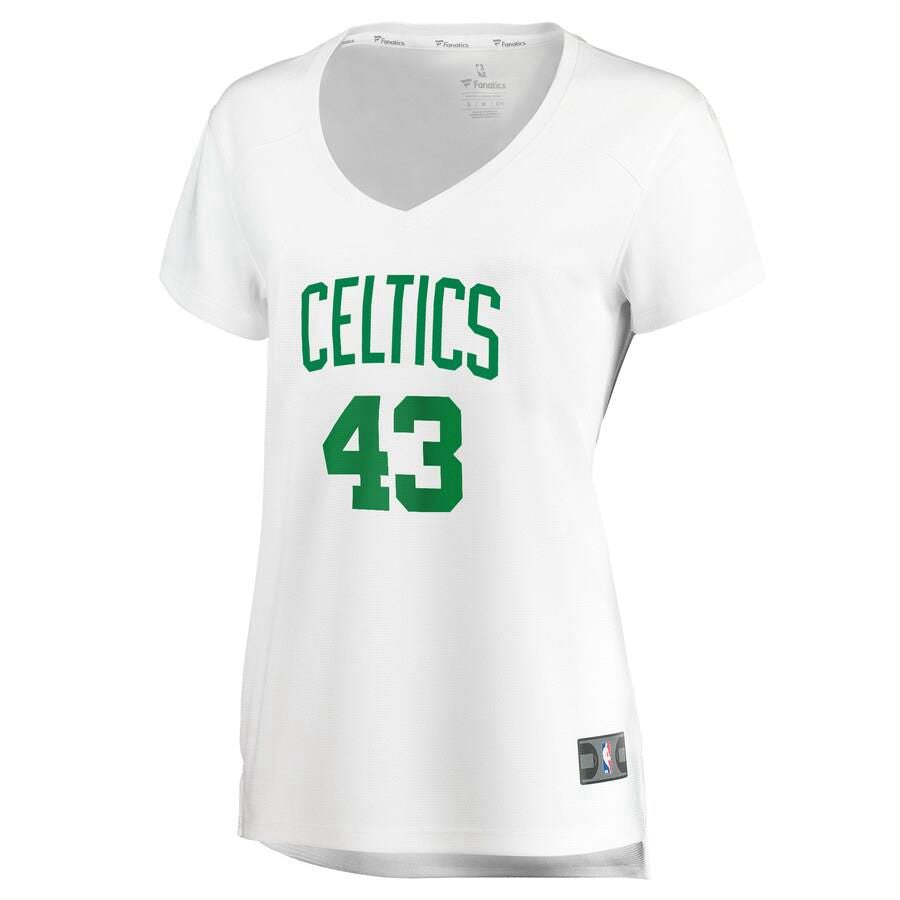 Boston Celtics Javonte Green Fanatics Branded Replica Fast Break Player Association Jersey Womens - White | Ireland X9130J5